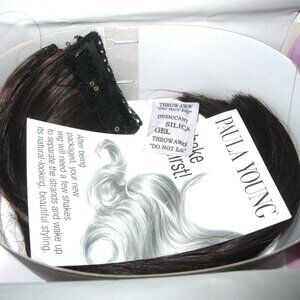 PAULA YOUNG 2-PC 10-12"  Filler Hair SetA0251-COLOR 10 New Add Volume Dark Brown